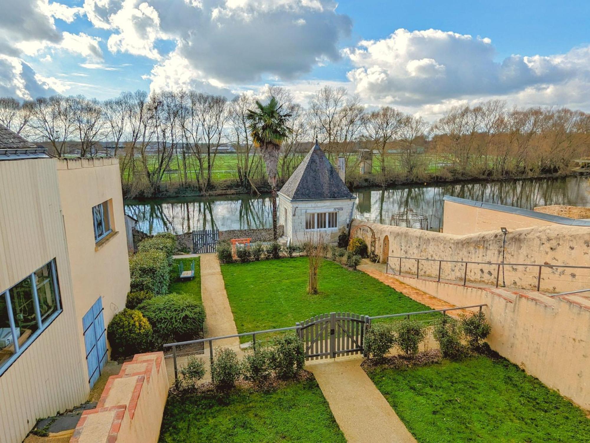 Gite Restaure 6 Pers. Au Bord De La Riviere, Proche Centre, Parking Et Wifi - Fr-1-410-380 Sablé-sur-Sarthe Exteriör bild